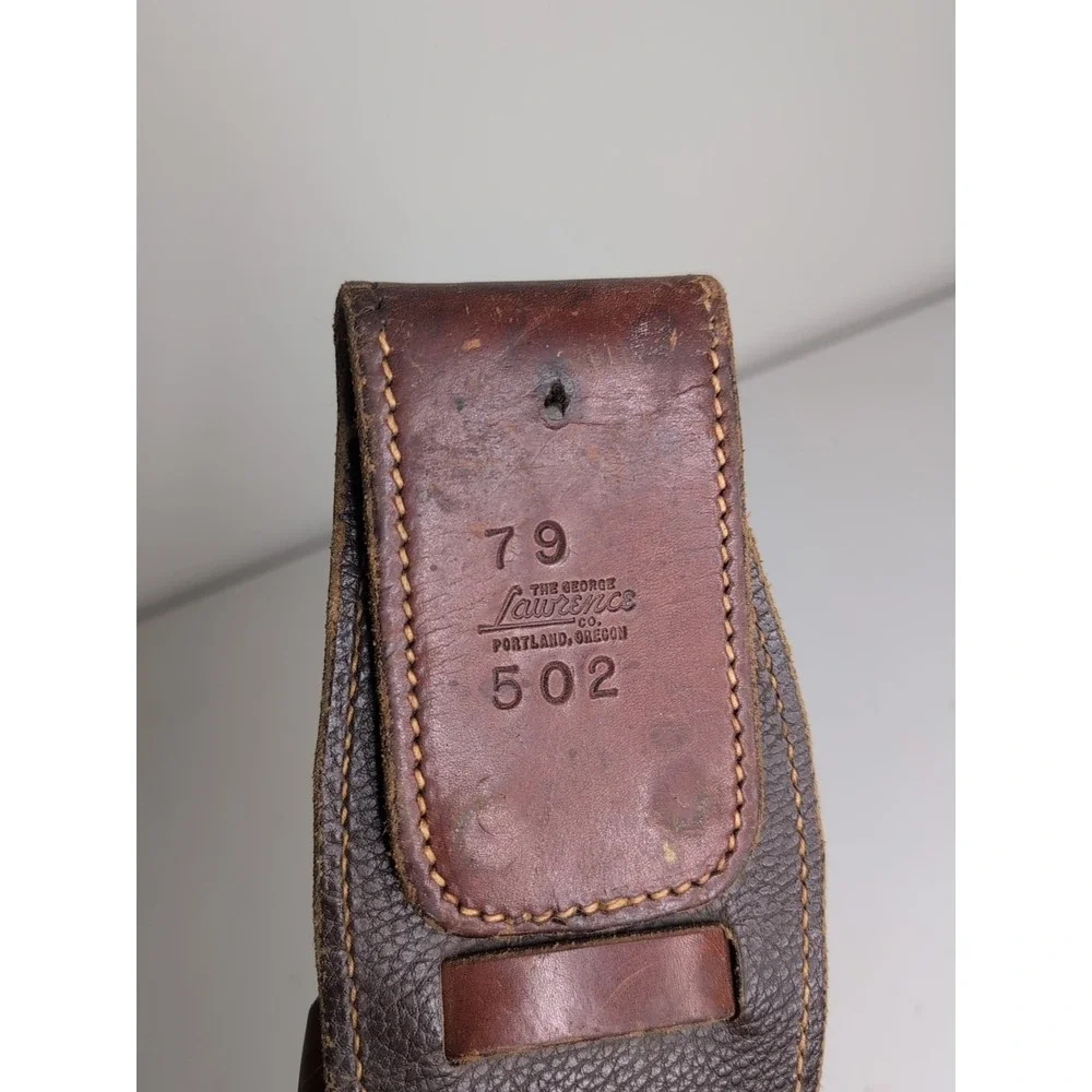 GEORGE LAWRENCE LEATHER 79 502 Colt Scout Cowboy Belt Holster